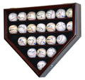 23 Baseball Ball Display Case Cabinet - Home Plate Shaped - sfDisplay.com