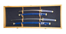 2 Swords and Scabbards Display Case Cabinet - sfDisplay.com