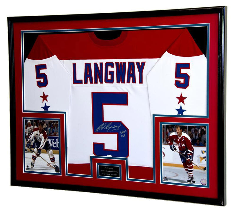 X-Large Double Matted Jersey Display Frame - sfDisplay.com